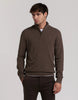 STRUCTURED HALF-ZIP JERSEY