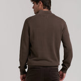 STRUCTURED HALF-ZIP JERSEY