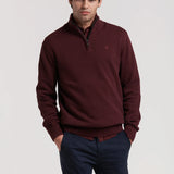 STRUCTURED HALF-ZIP JERSEY