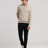 JERSEY CUELLO POLO TEJIDO CANALE