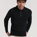 JERSEY CUELLO POLO TEJIDO CANALE