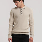 JERSEY CUELLO POLO TEJIDO CANALE