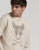 EMBOSSED LOGO SWEATSHIRT