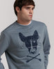 EMBOSSED LOGO SWEATSHIRT