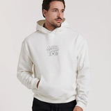 BASEBALL EMBROIDERED HOODED SWEATSHIRT