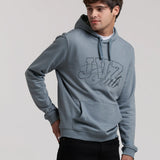 CLUB EMBROIDERED HOODED SWEATSHIRT