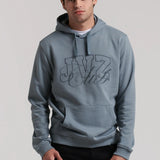 CLUB EMBROIDERED HOODED SWEATSHIRT