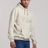 CLUB EMBROIDERED HOODED SWEATSHIRT