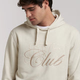 CLUB EMBROIDERED HOODED SWEATSHIRT