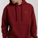 BASIC HOODED SWEATSHIRT WITH POCKETS