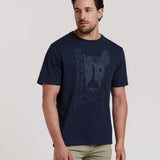 CAMISETA PRINT LOGO PERRO