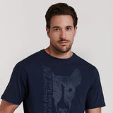 CAMISETA PRINT LOGO PERRO