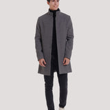 ABRIGO LARGO CREMALLERA