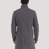 ABRIGO LARGO CREMALLERA