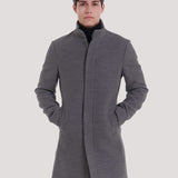 ABRIGO LARGO CREMALLERA