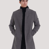 ABRIGO LARGO CREMALLERA