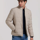 CAZADORA ACOLCHADA ACABADO ENCERADO