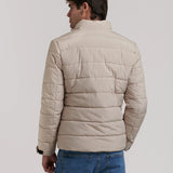 CAZADORA ACOLCHADA ACABADO ENCERADO