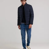 CAZADORA ACOLCHADA ACABADO ENCERADO