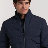 CAZADORA ACOLCHADA ACABADO ENCERADO