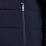 CAZADORA ACOLCHADA ACABADO ENCERADO