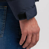 CAZADORA ACOLCHADA ACABADO ENCERADO