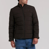 CAZADORA ACOLCHADA ACABADO ENCERADO