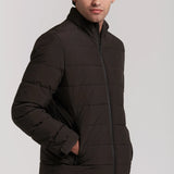 CAZADORA ACOLCHADA ACABADO ENCERADO