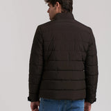 CAZADORA ACOLCHADA ACABADO ENCERADO