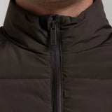 CAZADORA ACOLCHADA ACABADO ENCERADO