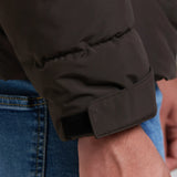 CAZADORA ACOLCHADA ACABADO ENCERADO