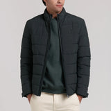 CAZADORA ACOLCHADA ACABADO ENCERADO