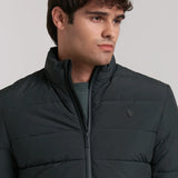 CAZADORA ACOLCHADA ACABADO ENCERADO