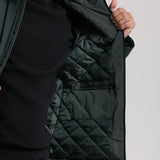 CAZADORA ACOLCHADA CAPUCHA BOLSILLO CANGURO