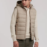 CHALECO SIN MANGAS ACOLCHADO CAPUCHA