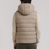 CHALECO SIN MANGAS ACOLCHADO CAPUCHA