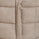 CHALECO SIN MANGAS ACOLCHADO CAPUCHA