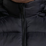 CHALECO SIN MANGAS ACOLCHADO CAPUCHA