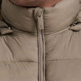 CHALECO SIN MANGAS ACOLCHADO CAPUCHA