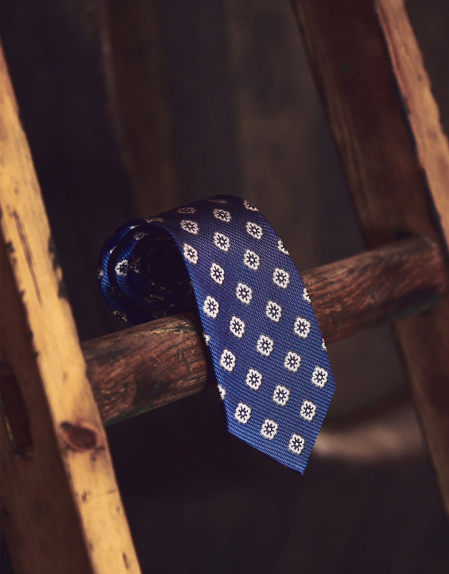 CORBATA ESTAMPADO GEOMETRICO