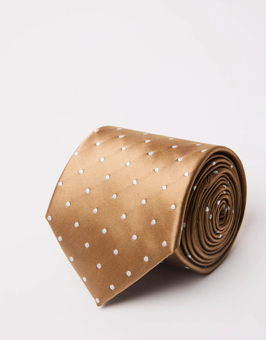 CORBATA ESTAMPADO LUNARES