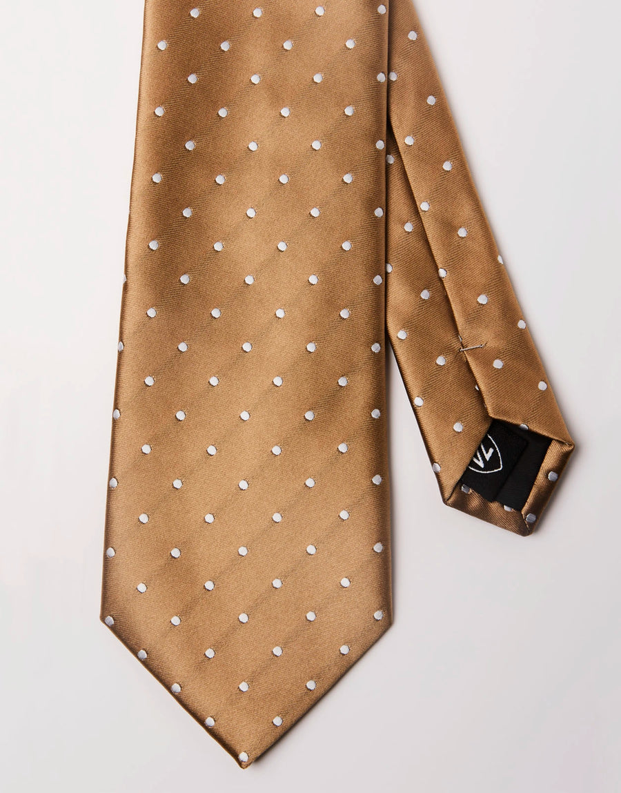 CORBATA ESTAMPADO LUNARES