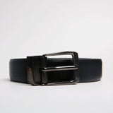 CINTURON VESTIR TEXTURA REVERSIBLE