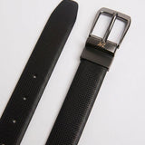 CINTURON VESTIR TEXTURA REVERSIBLE