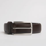 CINTURON VESTIR ANCHO TEXTURA