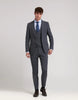 REGULAR FIT SUIT TROUSERS WITH BELTS