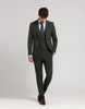REGULAR FIT SUIT TROUSERS WITH BELTS