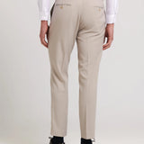 PANTALON TRAJE MEZCLILLA HEBILLAS TAPPERED FIT
