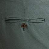 PANTALON TRAJE MEZCLILLA HEBILLAS TAPPERED FIT