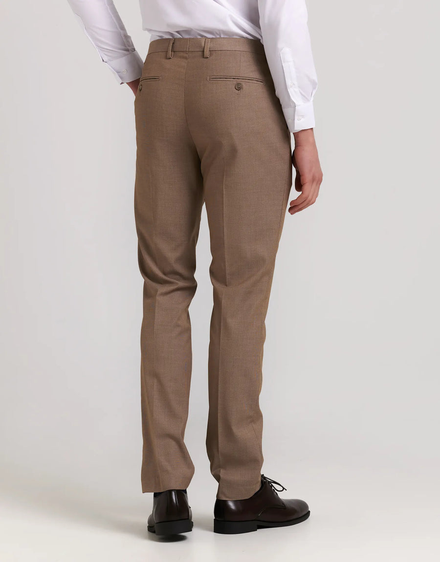 PARROT EYE PATTERN SUIT TROUSERS REGULAR FIT
